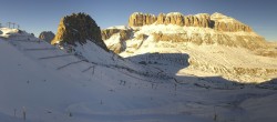 Archived image Webcam Fassa Valley Panorama, Pordoi Pass 13:00