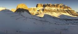 Archiv Foto Webcam Fassatal Panorama - Pordoi Pass 07:00