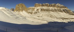 Archiv Foto Webcam Fassatal Panorama - Pordoi Pass 09:00