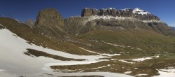 Archiv Foto Webcam Fassatal Panorama - Pordoi Pass 09:00