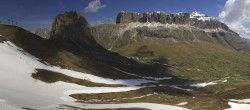Archiv Foto Webcam Fassatal Panorama - Pordoi Pass 09:00