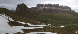 Archiv Foto Webcam Fassatal Panorama - Pordoi Pass 09:00