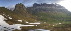 Archiv Foto Webcam Fassatal Panorama - Pordoi Pass 06:00