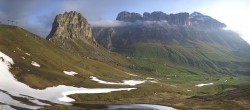Archiv Foto Webcam Fassatal Panorama - Pordoi Pass 06:00