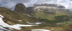 Archiv Foto Webcam Fassatal Panorama - Pordoi Pass 11:00