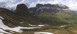 Archiv Foto Webcam Fassatal Panorama - Pordoi Pass 15:00