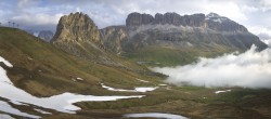 Archiv Foto Webcam Fassatal Panorama - Pordoi Pass 06:00
