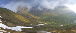 Archiv Foto Webcam Fassatal Panorama - Pordoi Pass 05:00