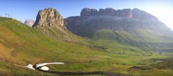 Archiv Foto Webcam Fassatal Panorama - Pordoi Pass 05:00