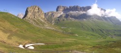 Archiv Foto Webcam Fassatal Panorama - Pordoi Pass 07:00