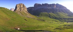 Archiv Foto Webcam Fassatal Panorama - Pordoi Pass 05:00