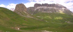 Archiv Foto Webcam Fassatal Panorama - Pordoi Pass 11:00