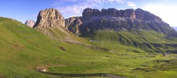 Archiv Foto Webcam Fassatal Panorama - Pordoi Pass 06:00