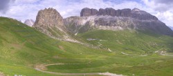 Archiv Foto Webcam Fassatal Panorama - Pordoi Pass 09:00