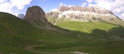 Archiv Foto Webcam Fassatal Panorama - Pordoi Pass 13:00