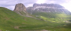 Archiv Foto Webcam Fassatal Panorama - Pordoi Pass 07:00