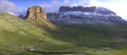 Archiv Foto Webcam Fassatal Panorama - Pordoi Pass 05:00
