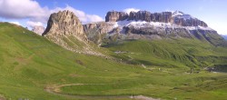Archiv Foto Webcam Fassatal Panorama - Pordoi Pass 07:00