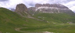 Archiv Foto Webcam Fassatal Panorama - Pordoi Pass 11:00