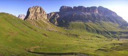 Archiv Foto Webcam Fassatal Panorama - Pordoi Pass 06:00