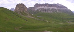 Archiv Foto Webcam Fassatal Panorama - Pordoi Pass 06:00