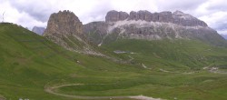 Archiv Foto Webcam Fassatal Panorama - Pordoi Pass 11:00