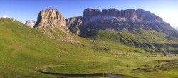 Archiv Foto Webcam Fassatal Panorama - Pordoi Pass 06:00