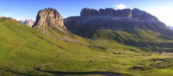 Archiv Foto Webcam Fassatal Panorama - Pordoi Pass 05:00