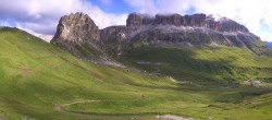 Archiv Foto Webcam Fassatal Panorama - Pordoi Pass 07:00