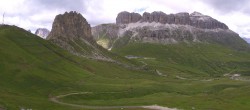 Archiv Foto Webcam Fassatal Panorama - Pordoi Pass 11:00