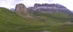 Archiv Foto Webcam Fassatal Panorama - Pordoi Pass 06:00