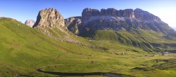 Archiv Foto Webcam Fassatal Panorama - Pordoi Pass 06:00
