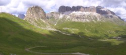 Archiv Foto Webcam Fassatal Panorama - Pordoi Pass 11:00