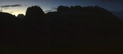 Archiv Foto Webcam Fassatal Panorama - Pordoi Pass 21:00