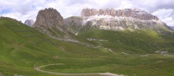 Archiv Foto Webcam Fassatal Panorama - Pordoi Pass 11:00