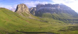 Archiv Foto Webcam Fassatal Panorama - Pordoi Pass 06:00