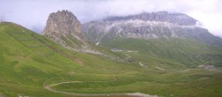 Archiv Foto Webcam Fassatal Panorama - Pordoi Pass 11:00