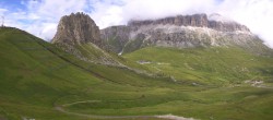 Archiv Foto Webcam Fassatal Panorama - Pordoi Pass 13:00