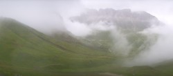 Archiv Foto Webcam Fassatal Panorama - Pordoi Pass 09:00