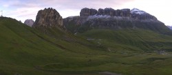Archiv Foto Webcam Fassatal Panorama - Pordoi Pass 05:00
