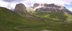 Archiv Foto Webcam Fassatal Panorama - Pordoi Pass 11:00