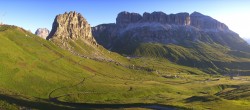 Archiv Foto Webcam Fassatal Panorama - Pordoi Pass 05:00