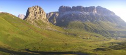 Archiv Foto Webcam Fassatal Panorama - Pordoi Pass 06:00