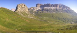 Archiv Foto Webcam Fassatal Panorama - Pordoi Pass 07:00