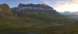 Archiv Foto Webcam Fassatal Panorama - Pordoi Pass 03:00