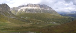 Archiv Foto Webcam Fassatal Panorama - Pordoi Pass 13:00