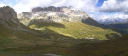 Archiv Foto Webcam Fassatal Panorama - Pordoi Pass 11:00