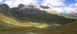 Archiv Foto Webcam Fassatal Panorama - Pordoi Pass 13:00