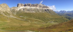 Archiv Foto Webcam Fassatal Panorama - Pordoi Pass 09:00