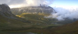 Archiv Foto Webcam Fassatal Panorama - Pordoi Pass 17:00